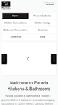 Mobile Screenshot of paradakitchens.ca